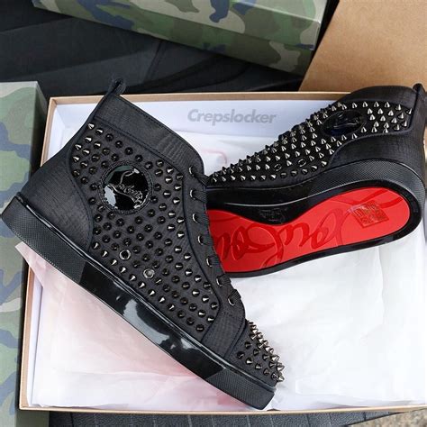 louis vuitton spikes low boot|christian Louboutin spiked shoes.